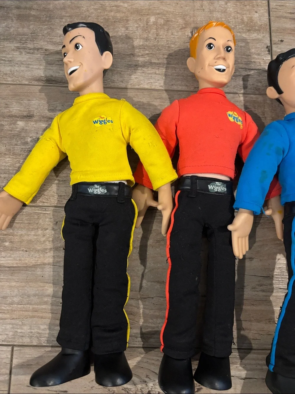 Wiggles Greg, Anthony Murray, Jeff,  15” Singing Dolls 2003 Singing Works